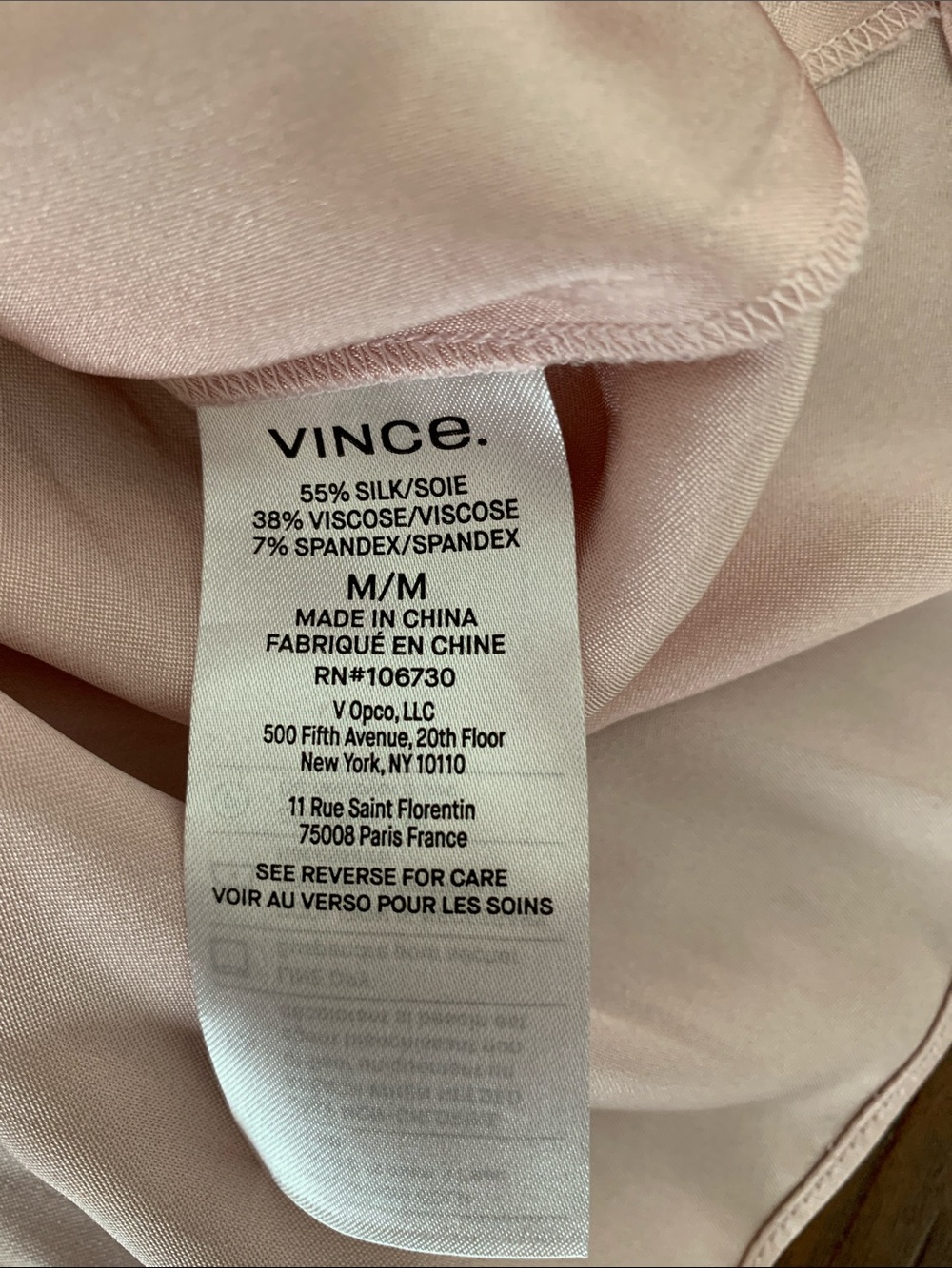 New Vince Gathered silk-blend blouse - Picture 11 of 14